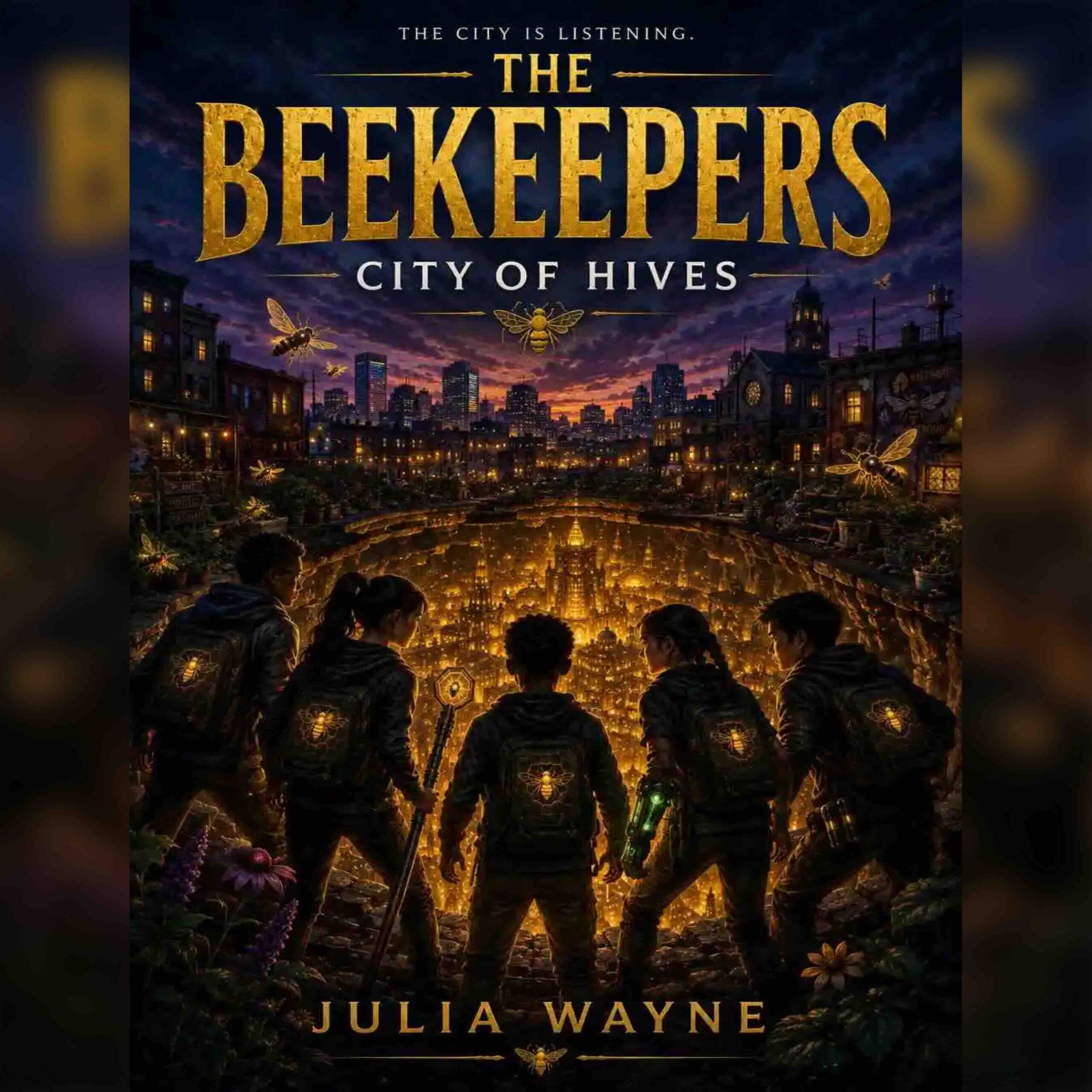 The Beekeepers: City of Hives audiobook cover