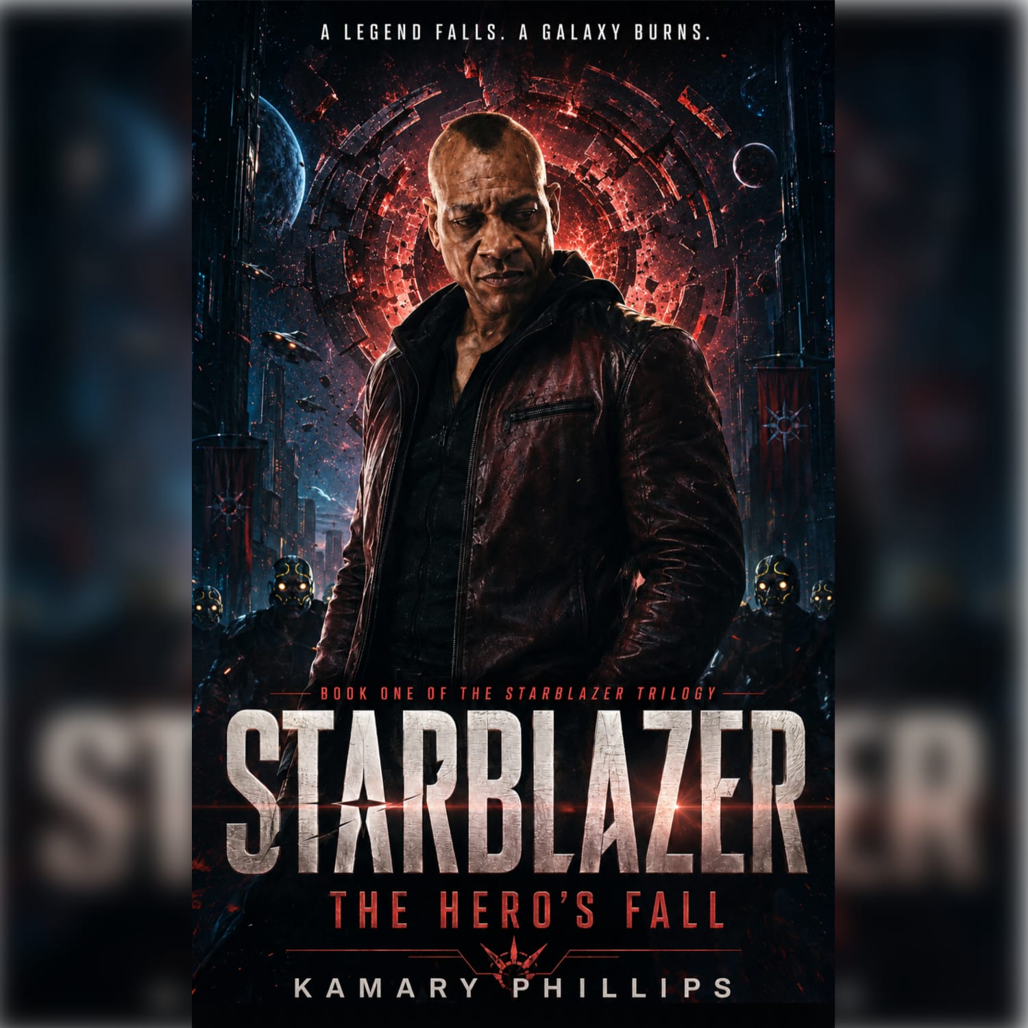 Starblazer: The Hero's Fall audiobook cover
